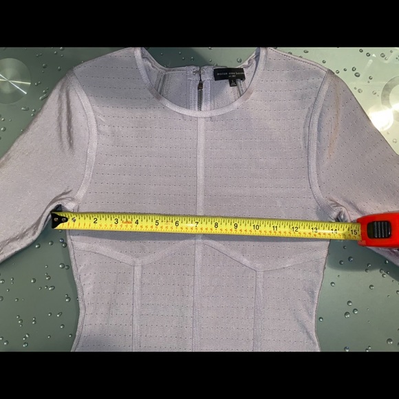 Mariam Anna Barska Lavender Body Con Dress Size S - Picture 6 of 10